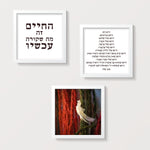 החיים זה מה שקורה עכשיו + ותתן לנו